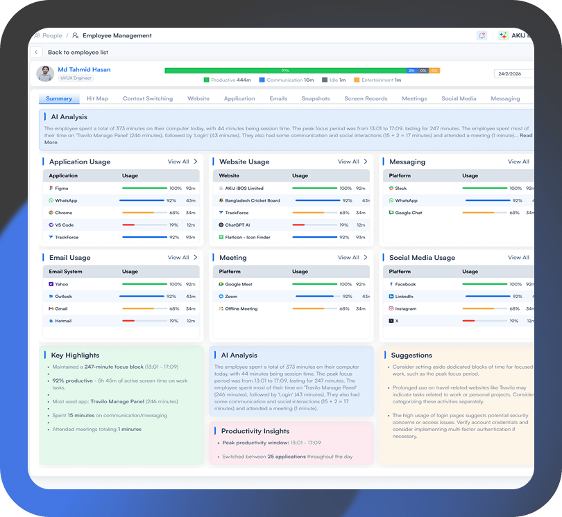 Productivity Dashboard